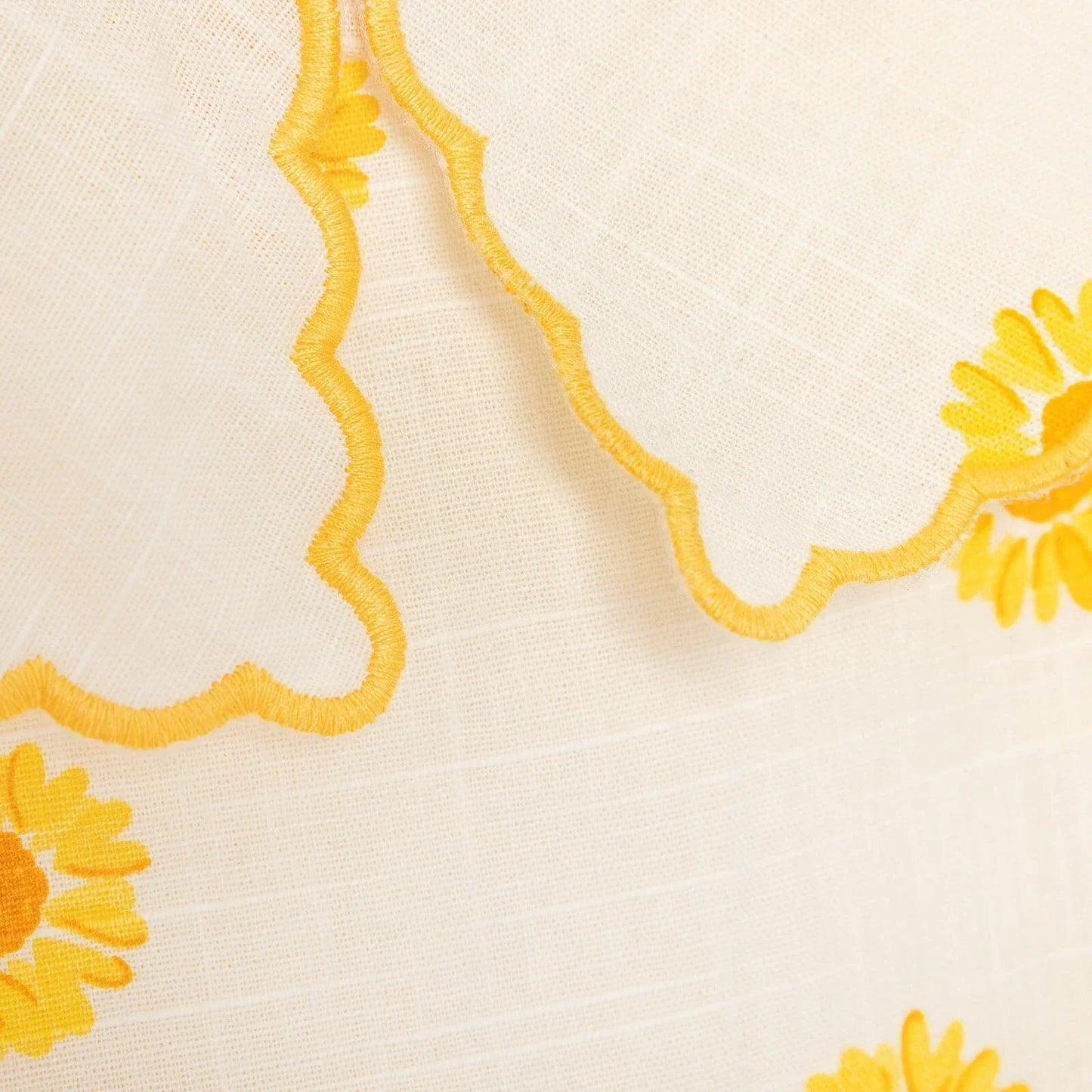 HelloBaby Sun Flower Girl Dress - Ecru