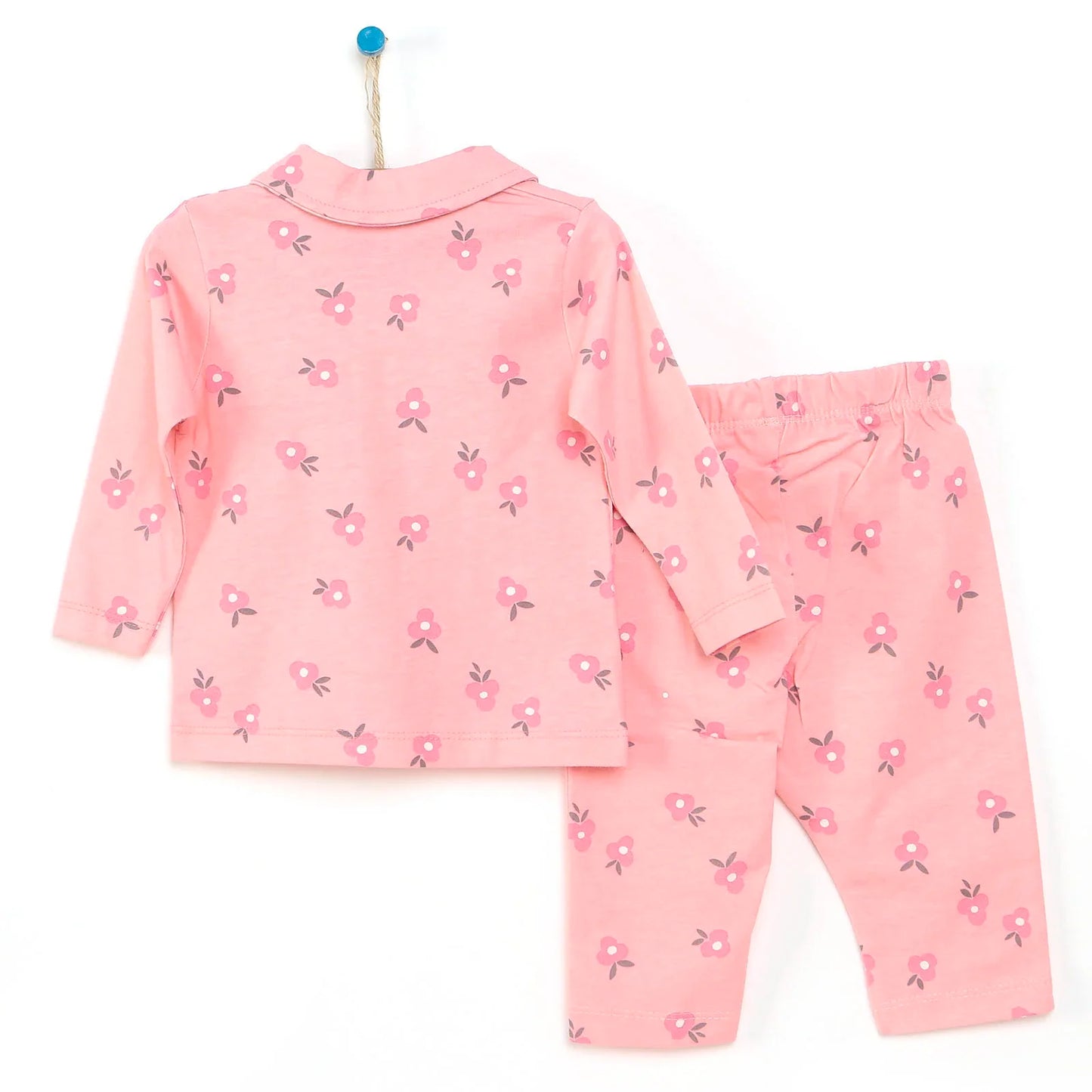HelloBaby Basic Baby Girl Pyjamas Set - Powder
