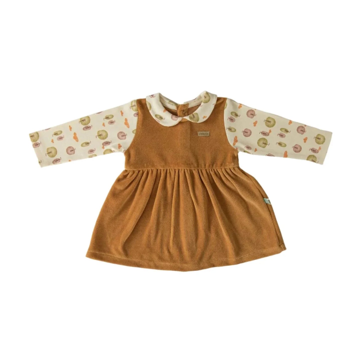 Kitikate Organic Wilma Dress - Mustard