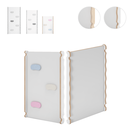 MAMOI® Wooden slide for climbing frame, Indoor baby gym accessories for kids, Small and big toddler slide for climbing triangle, Outdoor child's slides for garden, Childrens montessori toys-0