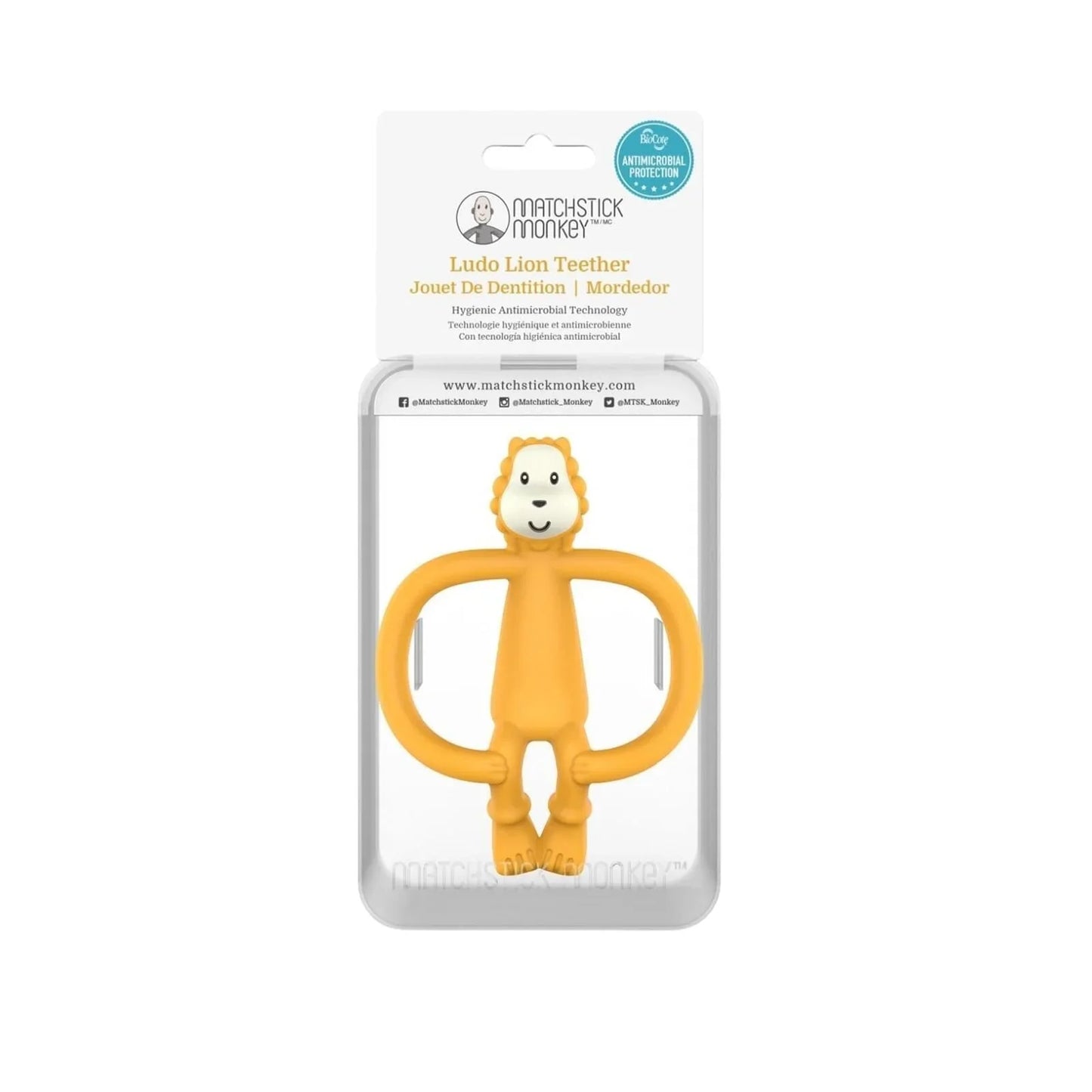 Matchstick Monkey Ludo Lion Teether