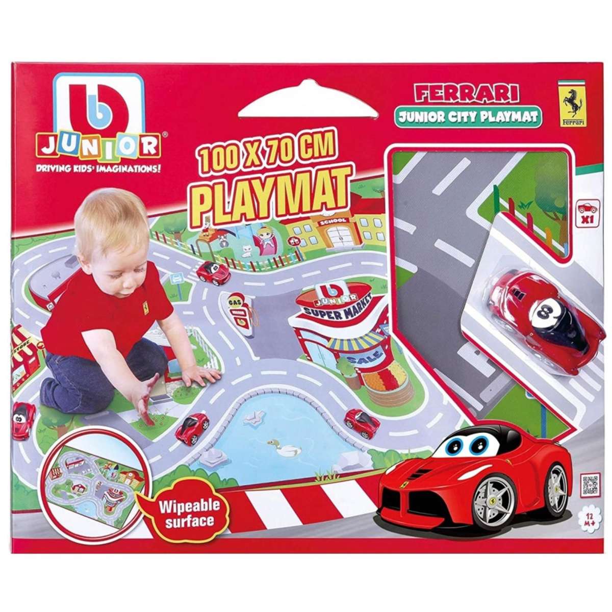 BB Junior Ferrari City Playmat