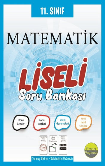 11.Sınıf Liseli Matematik Soru Bankası