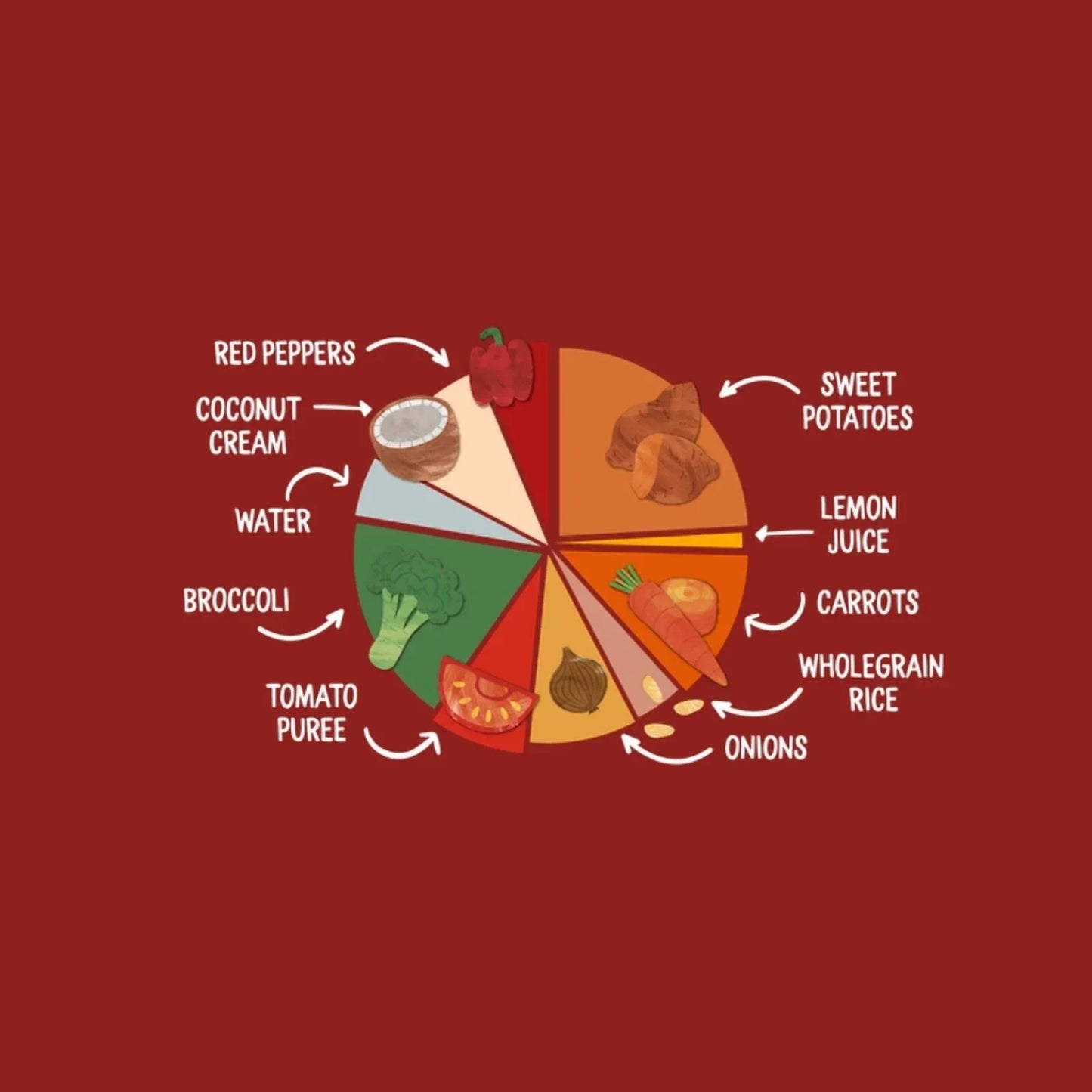 Piccolo Organic Coconut Red Thai Vegetable Curry 7+ months 130g