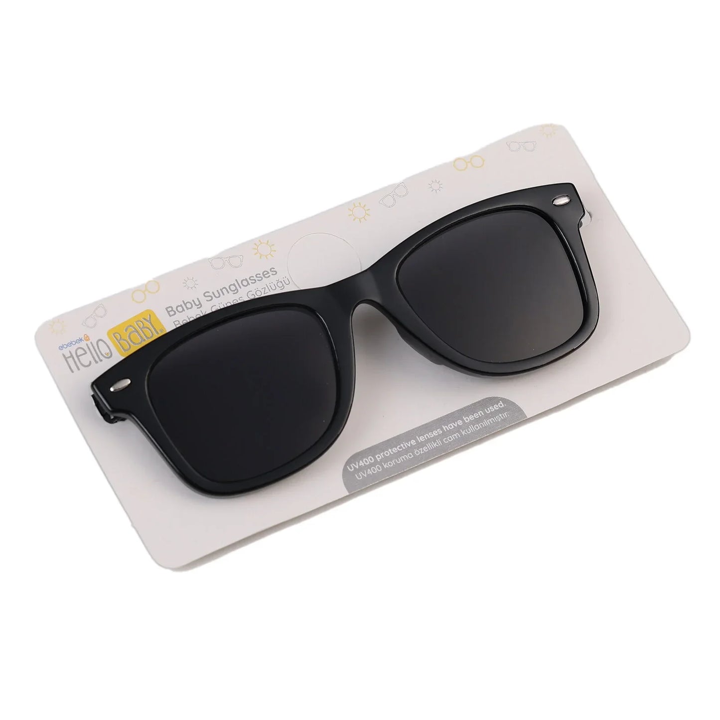 HelloBaby Baby Boy Sunglasses - Black