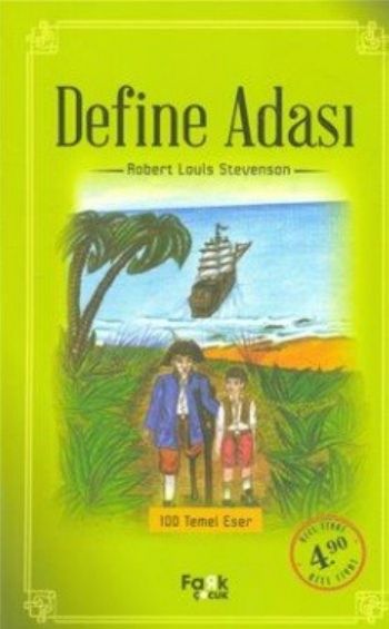 Define Adası – Robert Louis Stevenson – Fark Yayınları – kitap kapağı