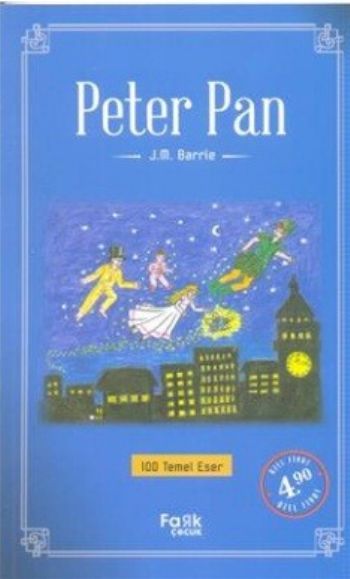 Peter Pan – J. M. Barrie – Fark Yayınları – kitap kapağı