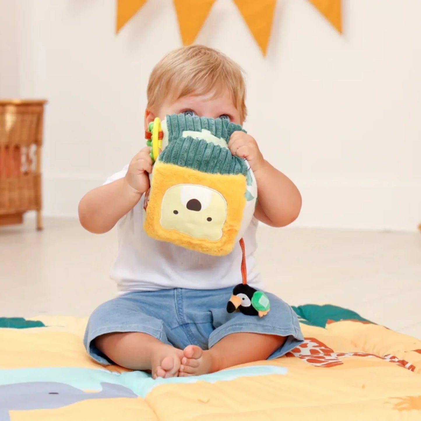 Little Big Friends Soft Activity Cube - Jungle