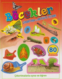 Böcekler-Çıkartma ve Aktivite Kitabı – Kolektif – Parıltı Yayınları – kitap kapağı