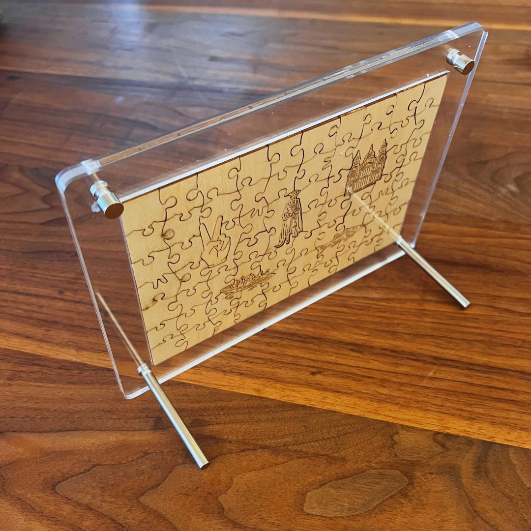 Double Sided Acrylic Frame - For MINI QT 180x125mm