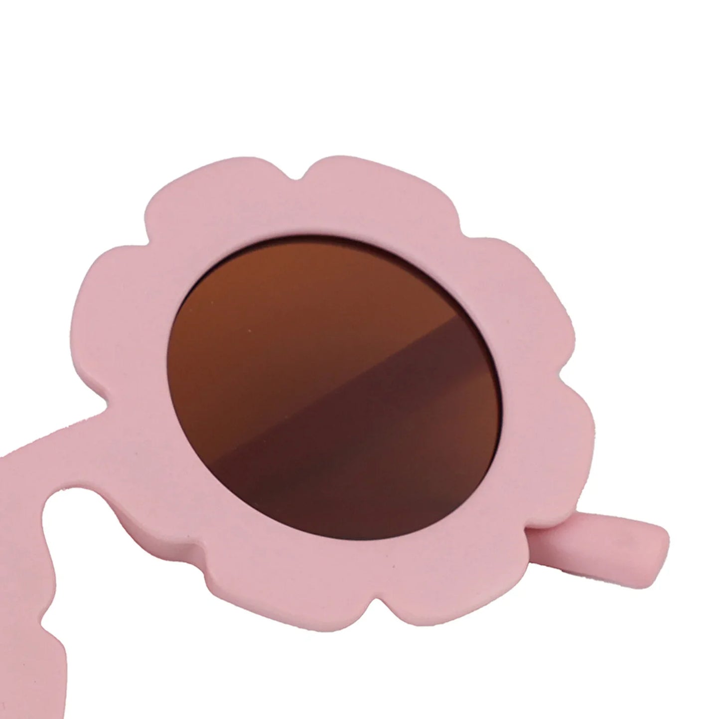HelloBaby Flower Frame Sunglasses - Light Pink