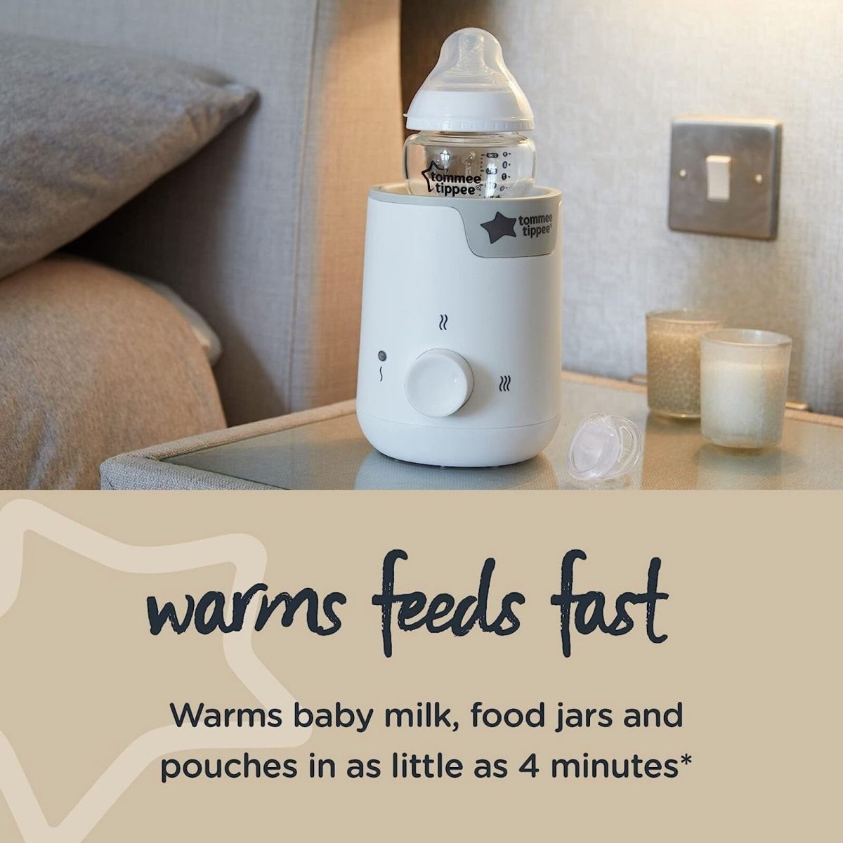 Tommee Tippee Easi-Warm Electric Bottle and Food Warmer