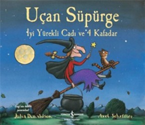 Uçan Süpürge – Julia Donaldson – İş Bankası Kültür Yayınları – kitap kapağı