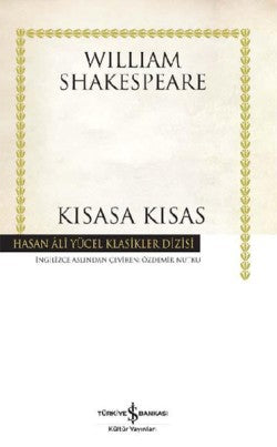 Kısasa Kısas – William Shakespeare – İş Bankası Kültür Yayınları – kitap kapağı