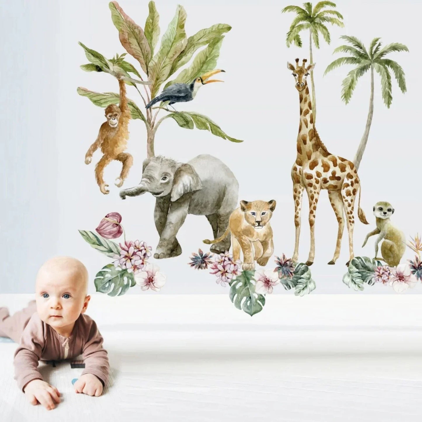 Live Vida Tropical Giraffe Large Wall Stickers