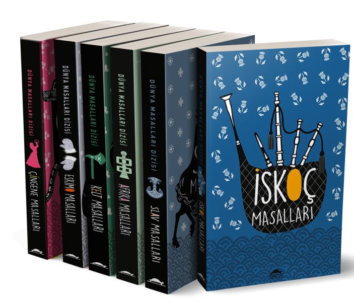 Maya Dünya Masalları Set 2 - Özel Ayraçlarıyla-6 Kitap Takım