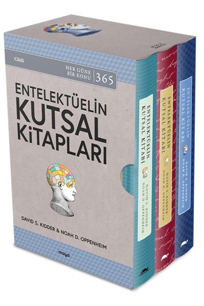 Maya Entelektüelin Kutsal Kitapları Seti (Ciltli) - 3 Kitap Kutusu