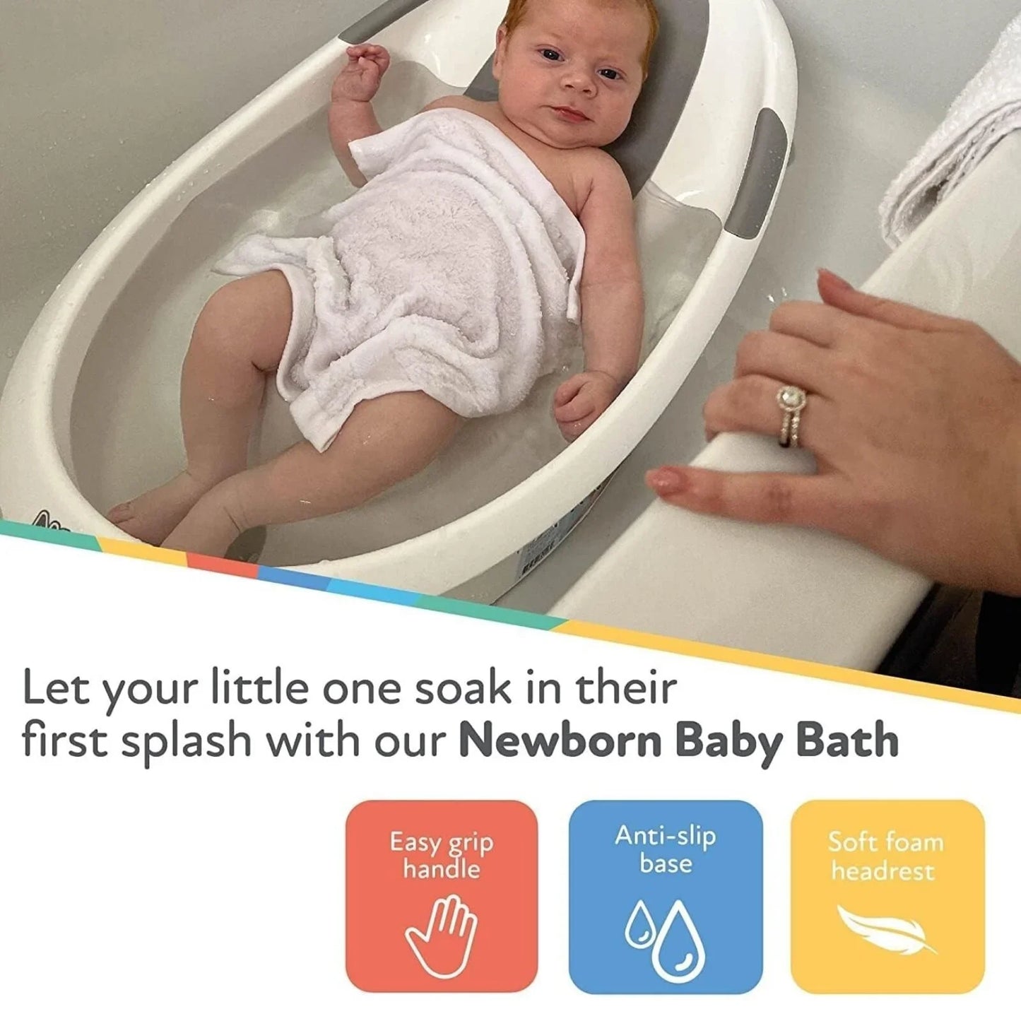 Nuby Newborn Baby Bath