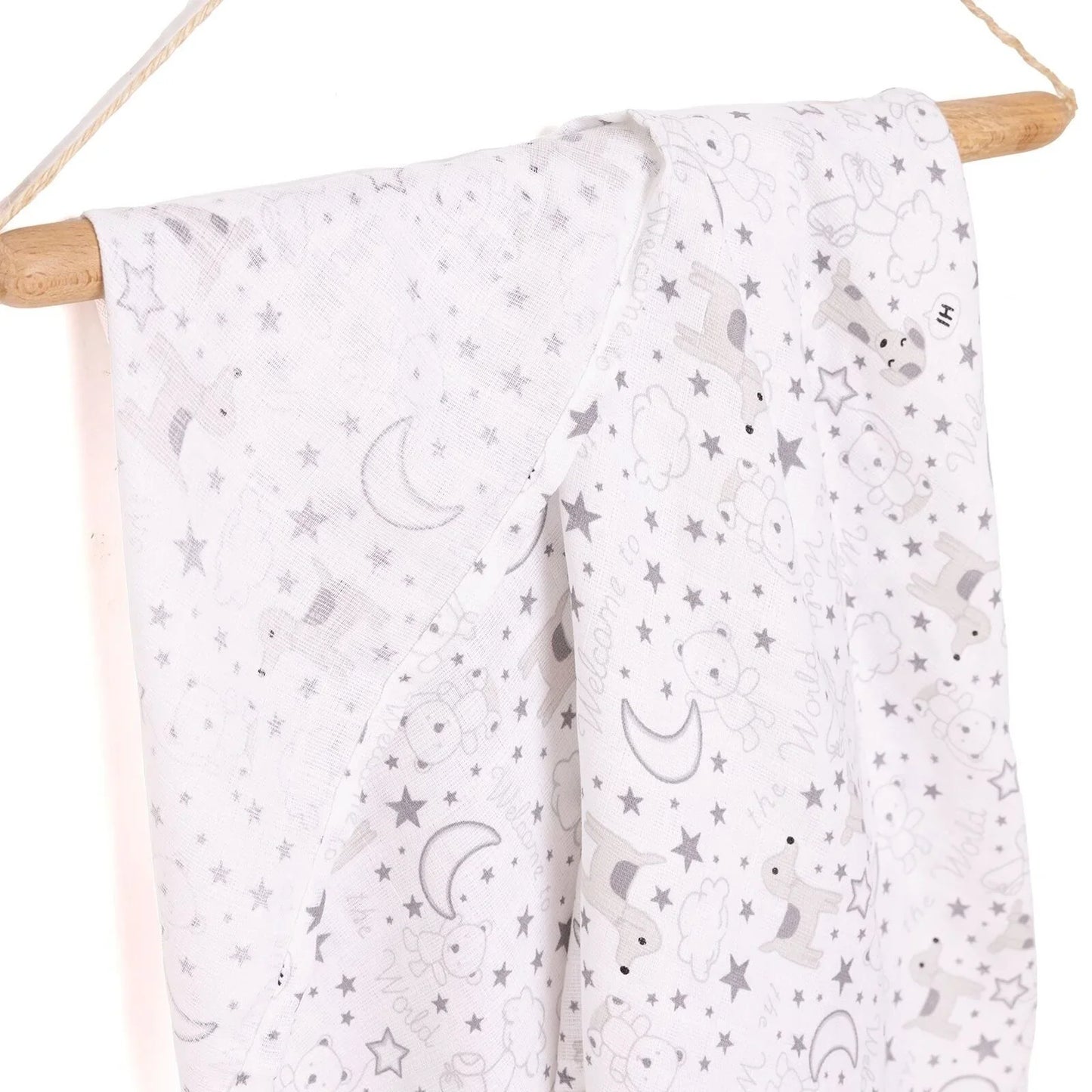 Mollia Unisex Muslin Blanket - Printed