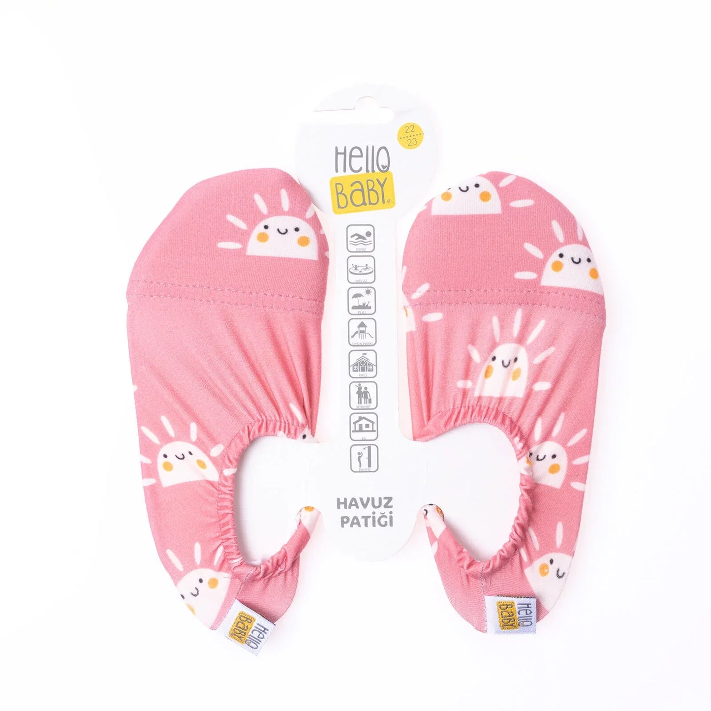 HelloBaby Beach & Pool Socks - Pink