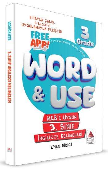 3. Sınıf İngilizce Kelimeleri – Enes Dikici – Delta Kültür Yayınevi – kitap kapağı