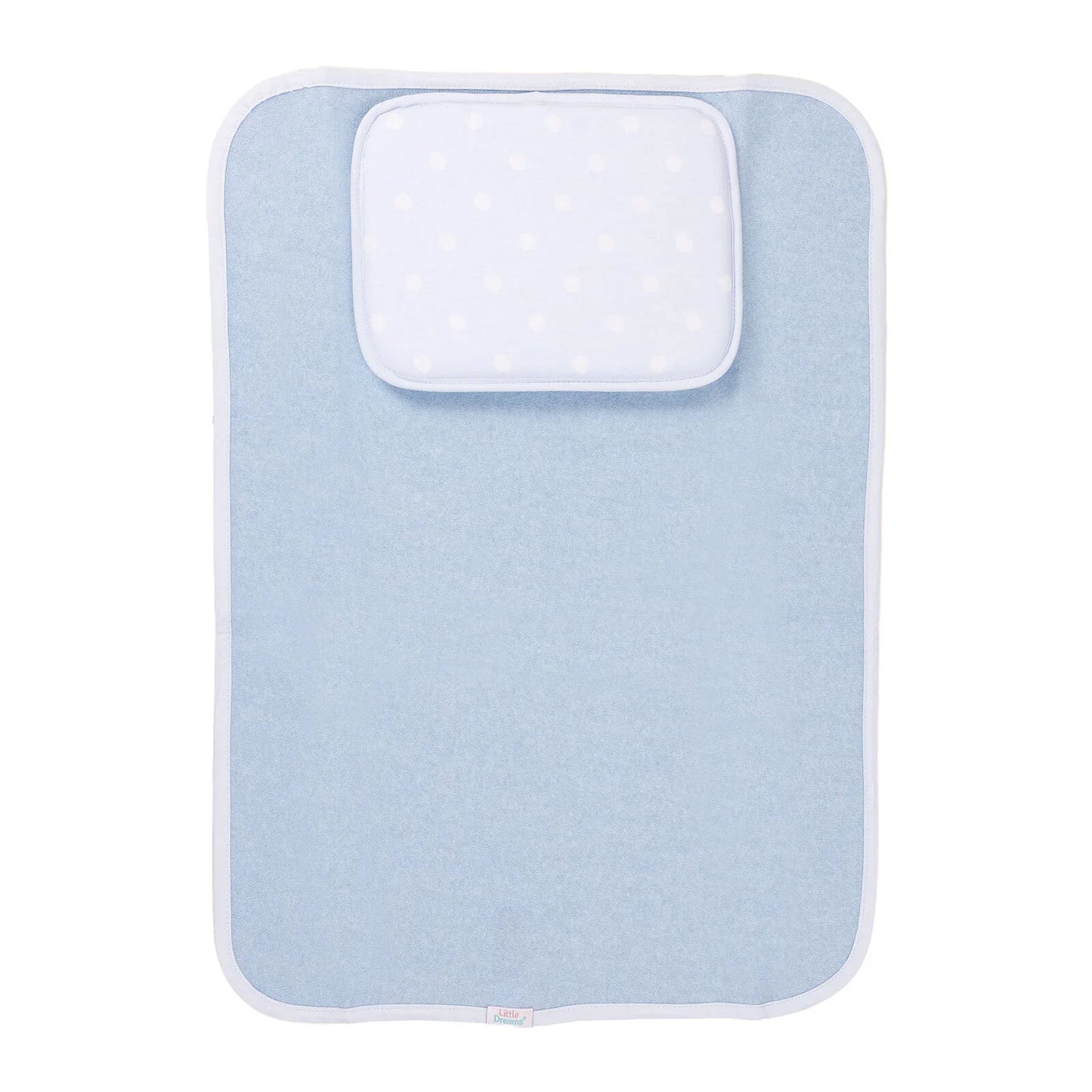 Little Dreams Boy Baby Diaper Changing Pad - Blue