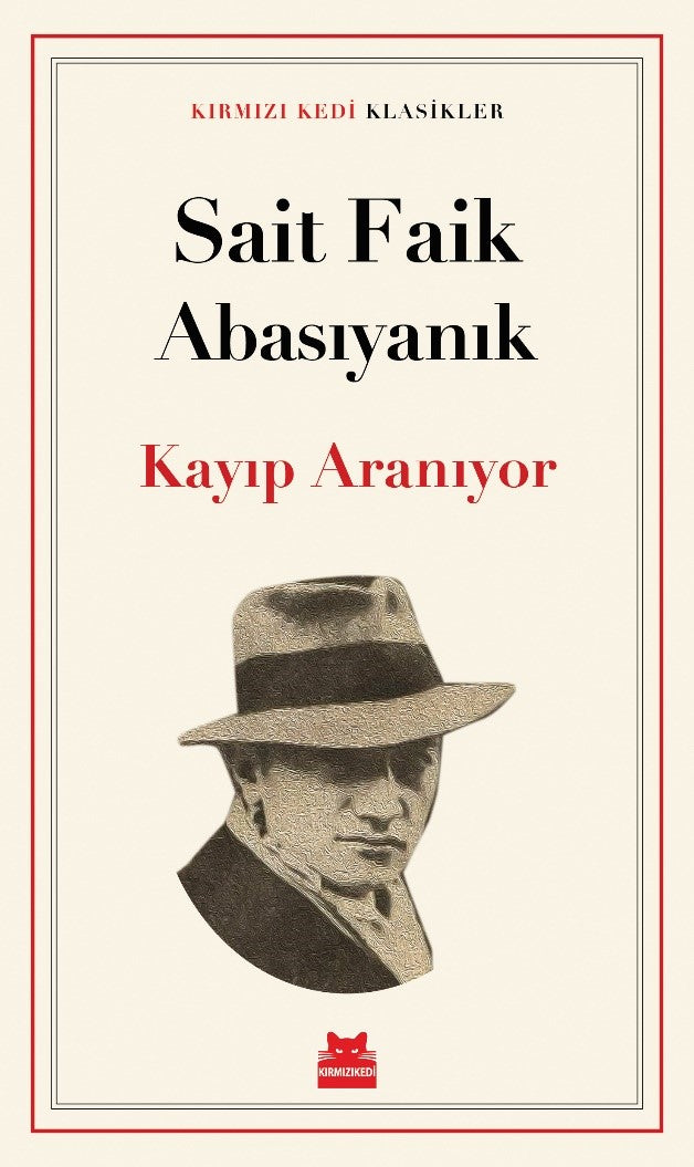 Kayıp Aranıyor – Sait Faik Abasıyanık – Kırmızı Kedi Yayınevi – kitap kapağı