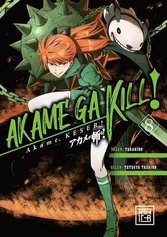 Akame Keser 8 – Takahiro – Athica Yayınları – kitap kapağı
