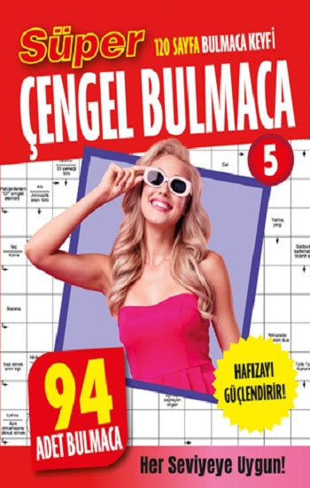 Süper Çengel Bulmaca 5 – Hakan Kayar & Zeliha Kayar – Dokuz Yayınları – kitap kapağı
