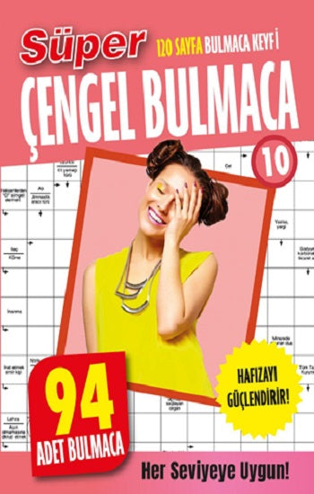 Süper Çengel Bulmaca 10 – Hakan Kayar & Zeliha Kayar – Dokuz Yayınları – kitap kapağı