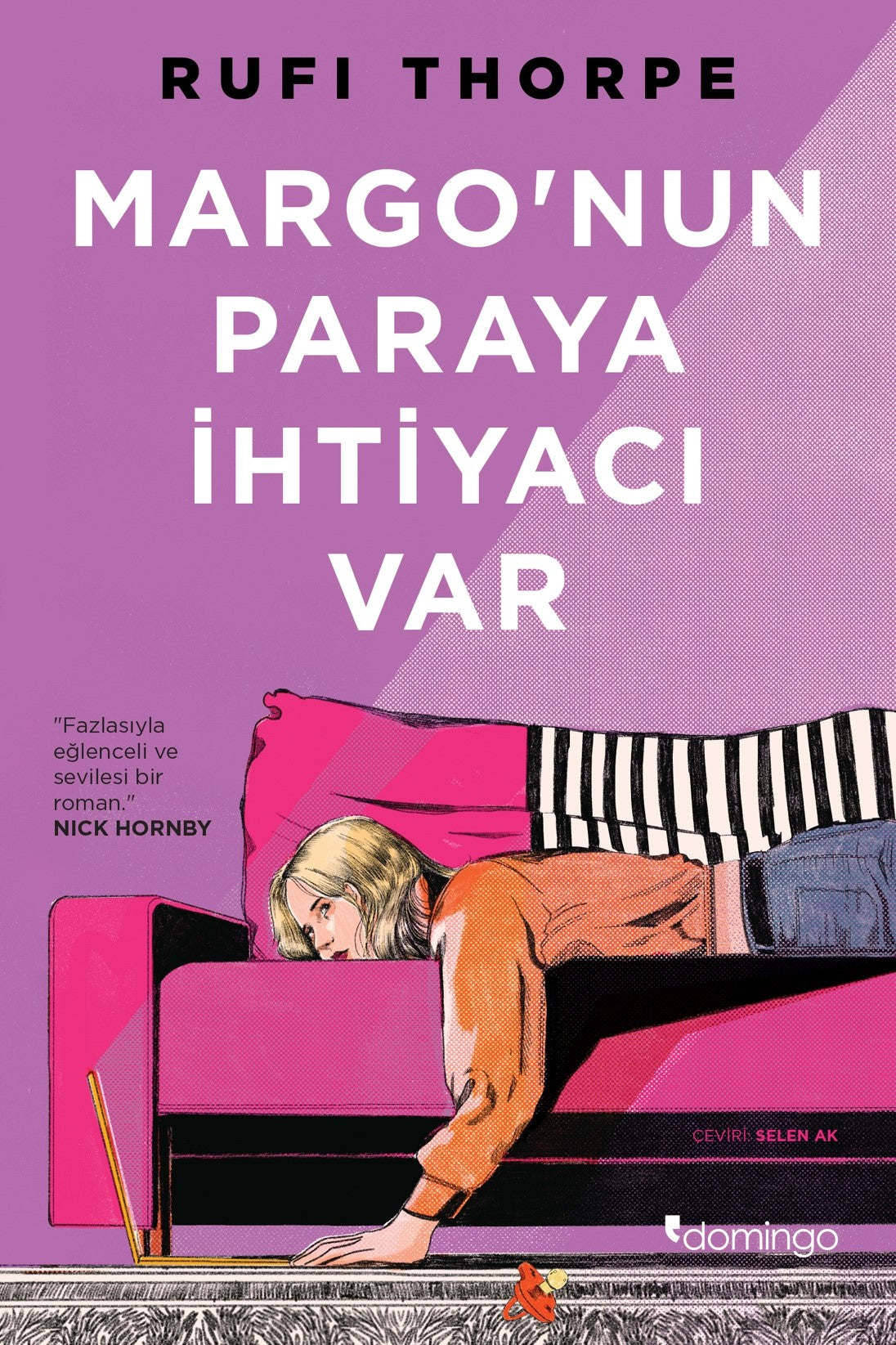 Margo’nun Paraya İhtiyacı Var – Rufi Thorpe – Domingo Yayınevi – kitap kapağı