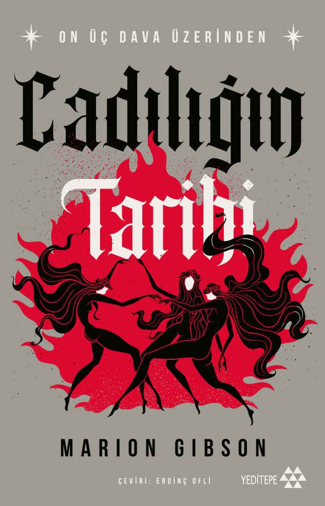 Cadılığın Tarihi – Marion Gibson – Yeditepe Yayınevi – kitap kapağı