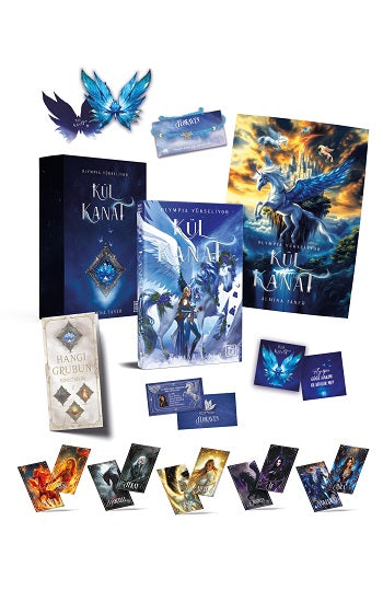 Kül Kanat Kutulu Set (Ciltli) – Almina Taner – Athica Yayınları – kitap kapağı