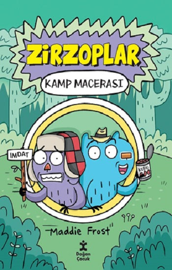 Zirzoplar - Kamp Macerası – Maddie Frost – Doğan Çocuk – kitap kapağı