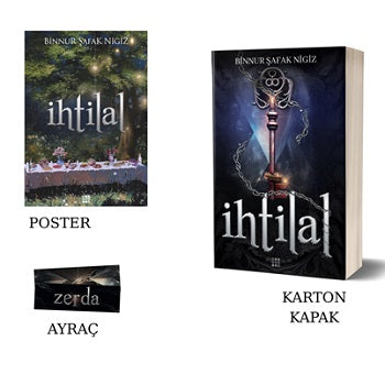 İhtilal 3 - Zerda – Binnur Şafak Nigiz – Dokuz Yayınları – kitap kapağı