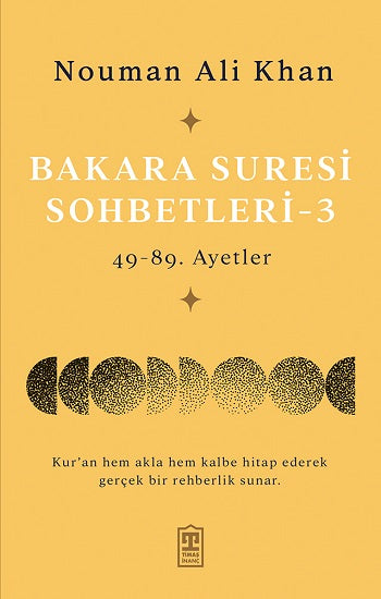 Bakara Suresi Sohbetleri - 3 – Nouman Ali Khan – Timaş Yayınları – kitap kapağı