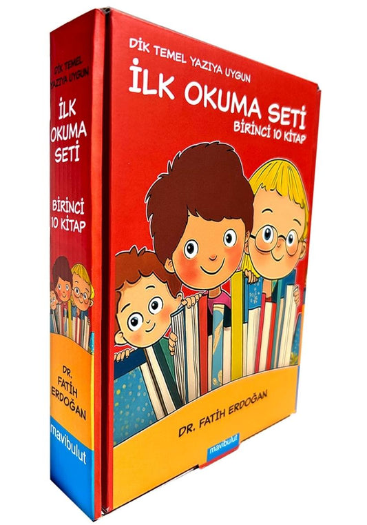 İlk Okuma Seti (Birinci 10 Kitap) – Fatih Erdoğan – Mavi Bulut Yayınları – kitap kapağı