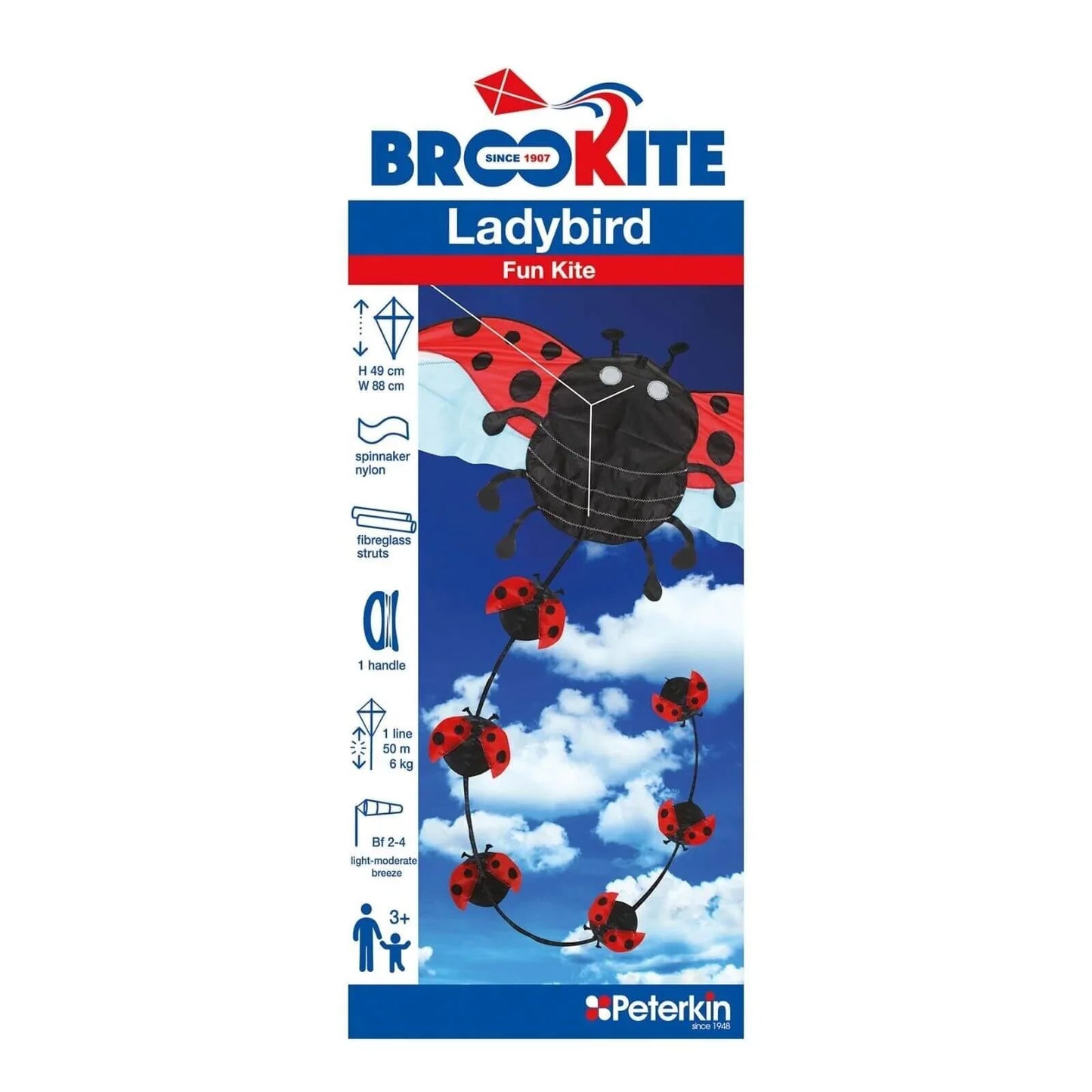 Brookite Ladybird Kite