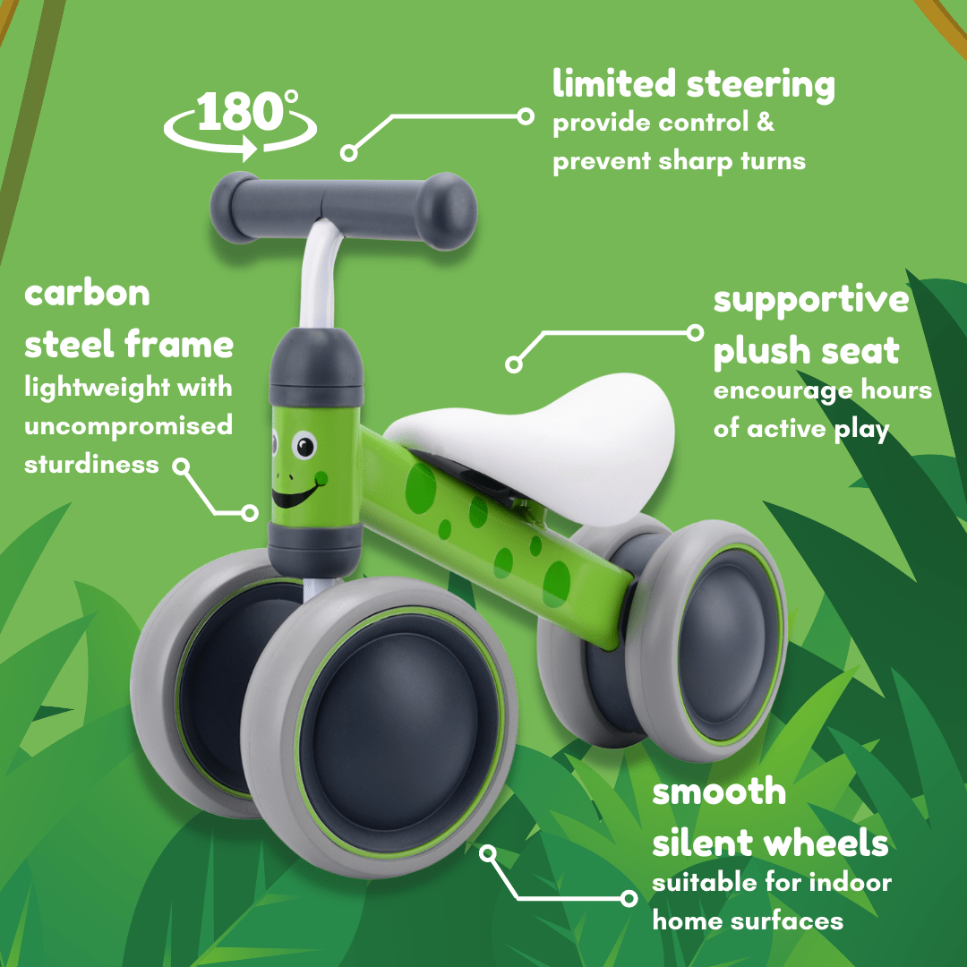 Bertie Frog - Baby Balance Bike - mezetto