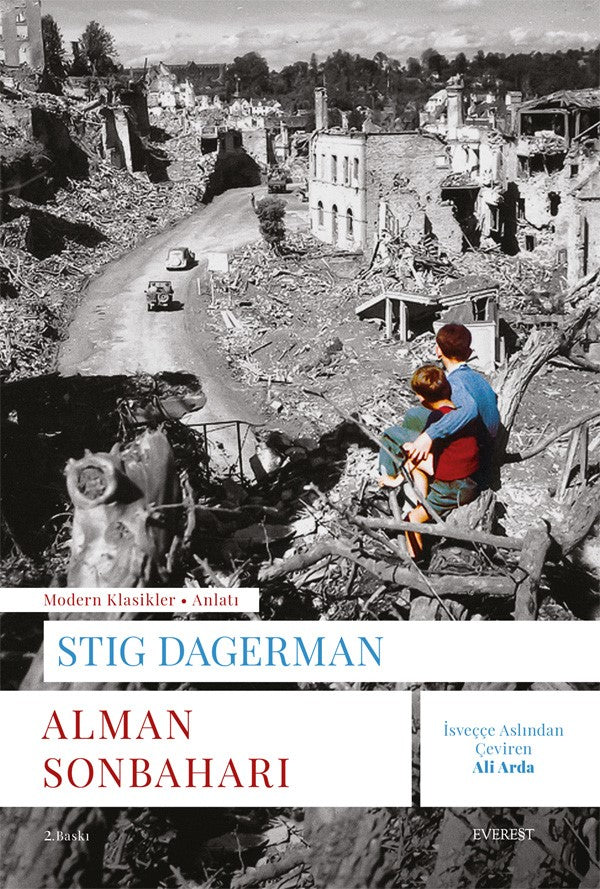 Alman Sonbaharı – Stig Dagerman – Everest Yayınları – kitap kapağı