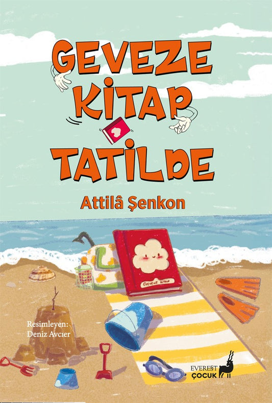 Geveze Kitap Tatilde – Atilla Şenkon – Everest Yayınları – kitap kapağı
