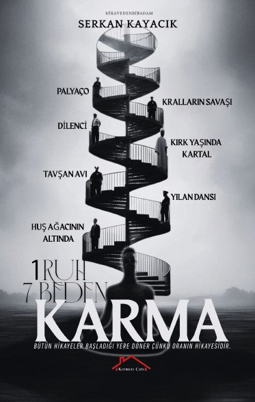 Karma – Serkan Kayacık – Kırmızı Çatı Yayınları – kitap kapağı