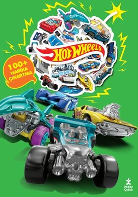 Hot Wheels Boyama Kitabı Çıkartma Bombası 100 + Harika Çıkartma – Kolektif – Doğan Çocuk – kitap kapağı