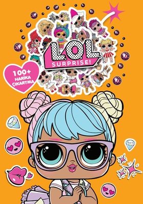 Lol Surprise! Boyama Kitabı Çıkartma Bombası 100 + Harika Çıkartma – Kolektif – Doğan Çocuk – kitap kapağı