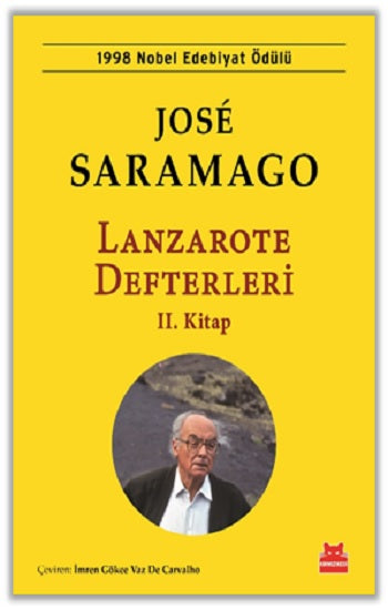 Lanzarote Defterleri – 2. Kitap – José Saramago – Kırmızı Kedi Yayınevi – kitap kapağı