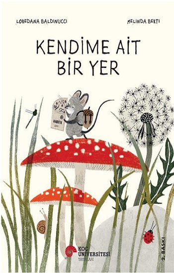 Kendime Ait Bir Yer – Loredana Baldinucci – Koç Üniversitesi Yayınları – kitap kapağı