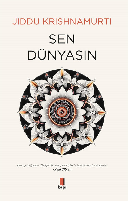 Sen Dünyasın – Jiddu Krishnamurti – Kapı Yayınları – kitap kapağı
