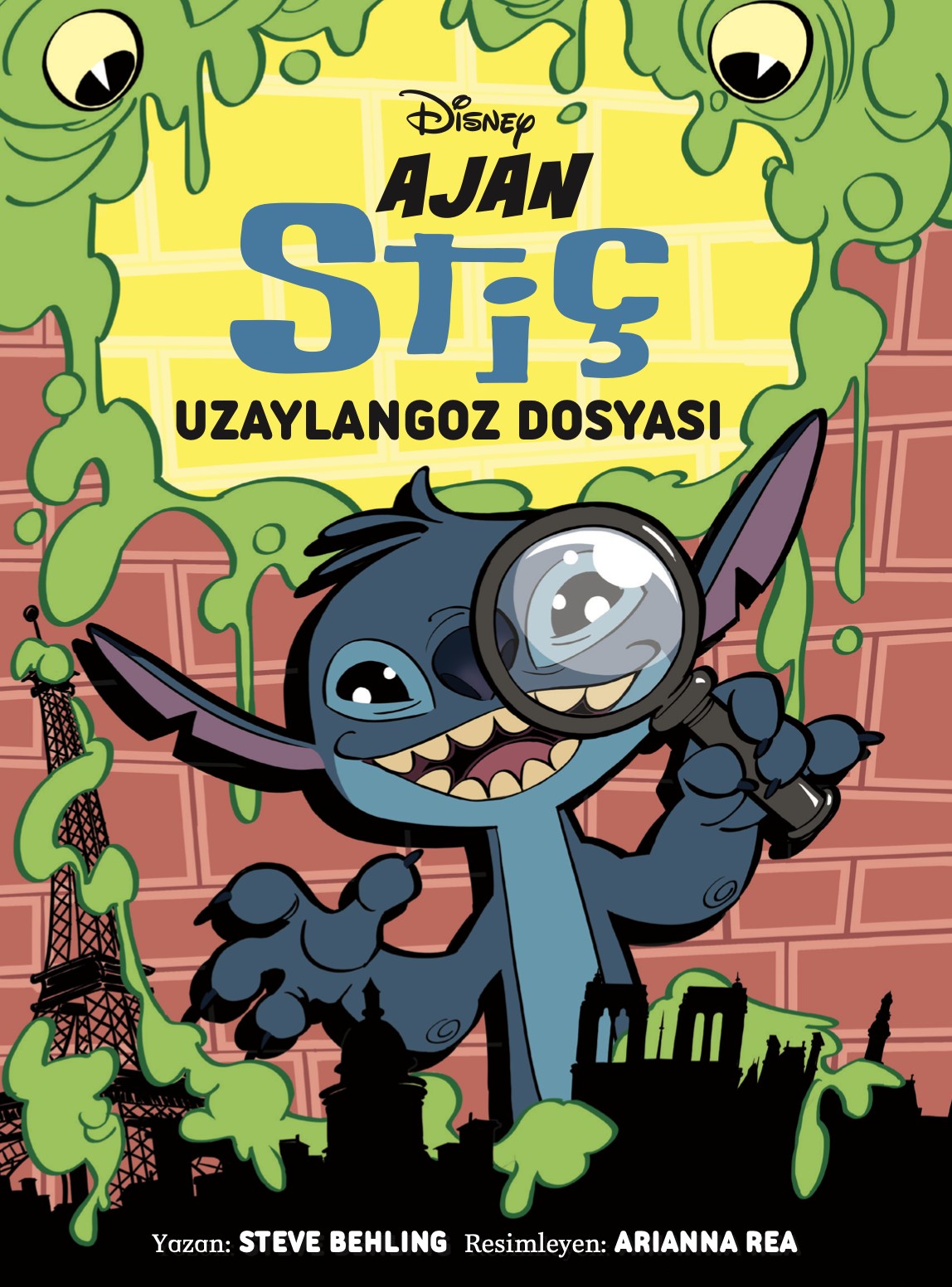 Disney Ajan Stiç - Uzaylangoz Dosyası – Steve Behling – Beta Kids – kitap kapağı