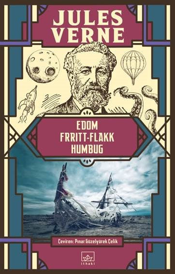 Edom - Frritt Flakk - Humbug – Jules Verne – İthaki Yayınları – kitap kapağı