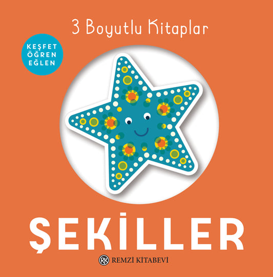 3 Boyutlu Kitaplar ŞEKİLLER (Ciltli) – Fiona Powers – Remzi Kitabevi – kitap kapağı